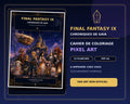 Final Fantasy IX Pixel Art Color Book – Livre de coloriage PDF