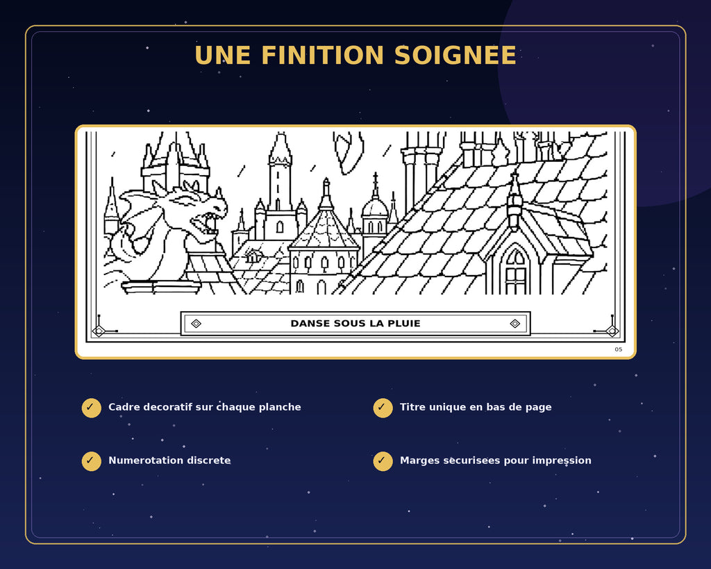 Final Fantasy IX Pixel Art Color Book – Livre de coloriage PDF