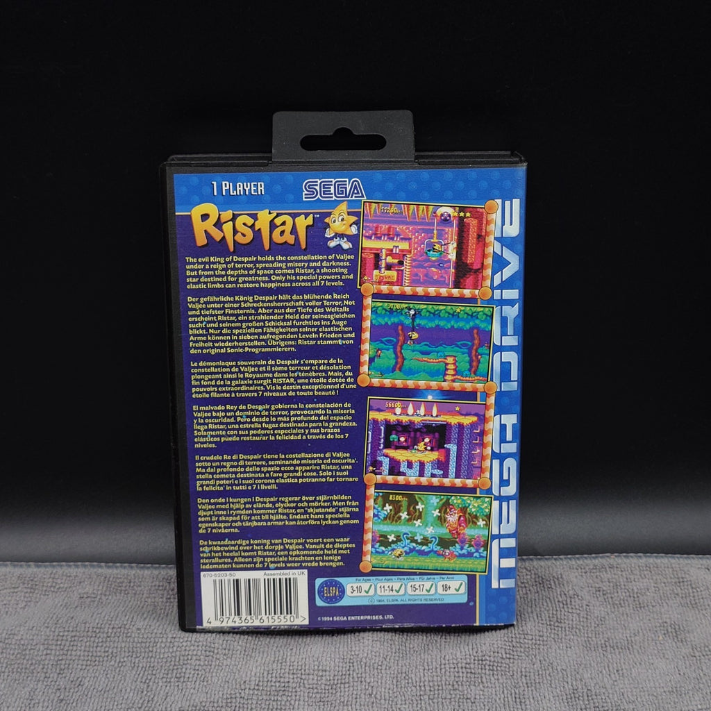 Ristar Megadrive (reproduction) – Jeu rétro SEGA | Ninja Store - Ninja_Store