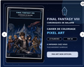 Final Fantasy VIII Pixel Art Color Book – Chroniques de Balamb