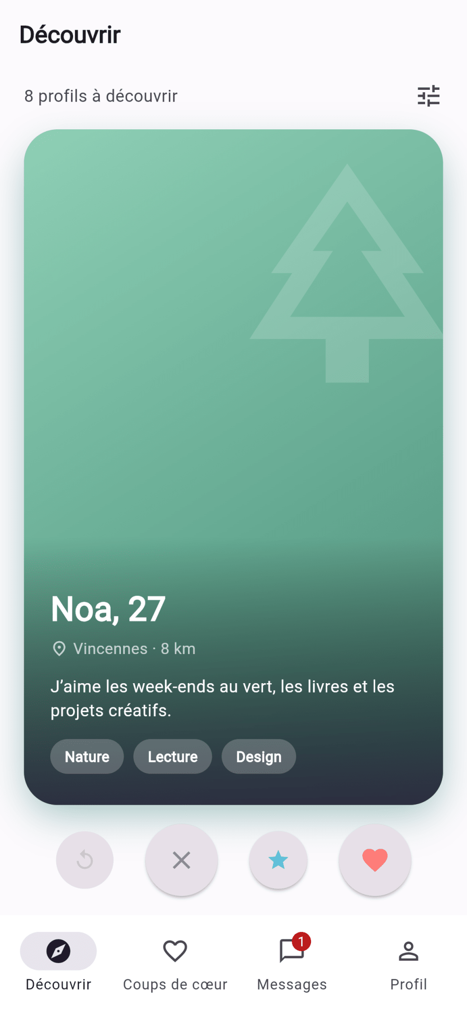 Capture de Template Flutter Premium Mingle — Application de rencontres
