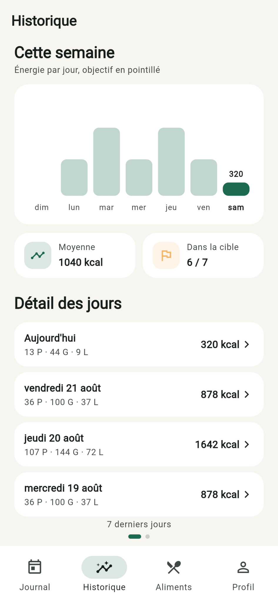 Capture de Template Flutter Premium Nouri — Nutrition mobile