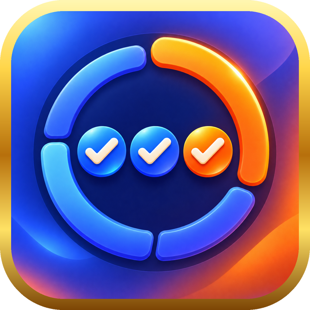 Icône premium 2 — Pack Flutter Premium Gestion quotidienne — Solde, Cadence & Créneau